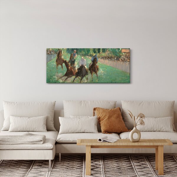 Kép - Edouard Manet, At the Races, reprodukciók (120x50 cm)