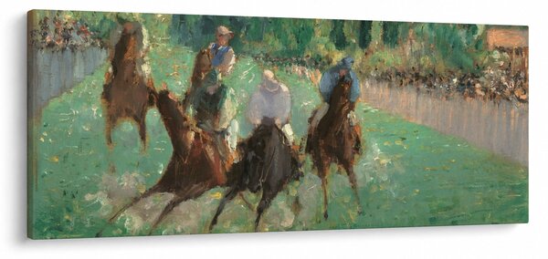 Kép - Edouard Manet, At the Races, reprodukciók (120x50 cm)