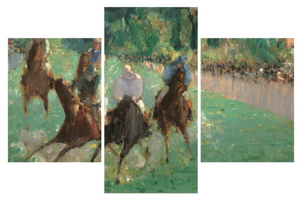 Kép - Edouard Manet, At the Races, reprodukciók (90x60 cm)