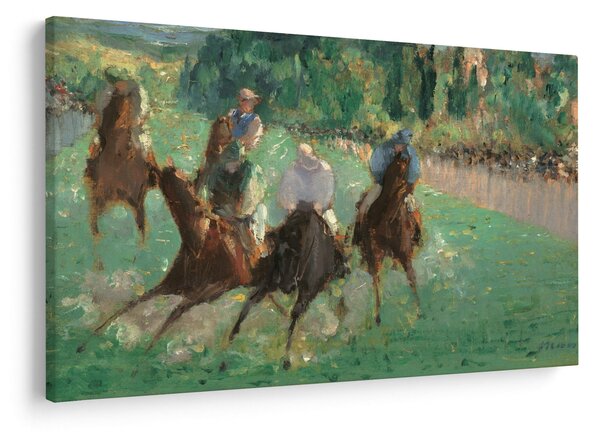 Kép - Edouard Manet, At the Races, reprodukciók (90x60 cm)