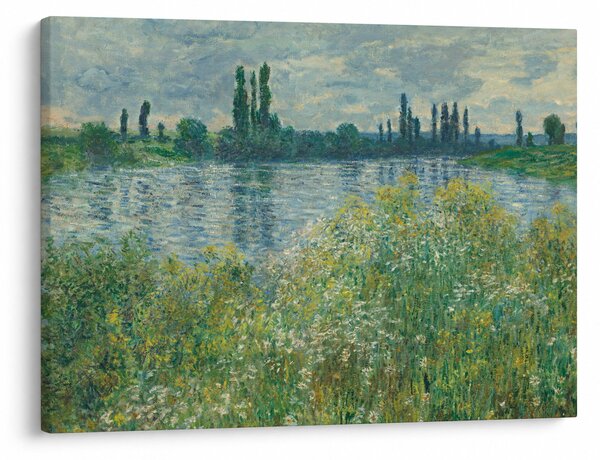 Kép - Claude Monet, Banks of the Seine, reprodukciók (70x50 cm)