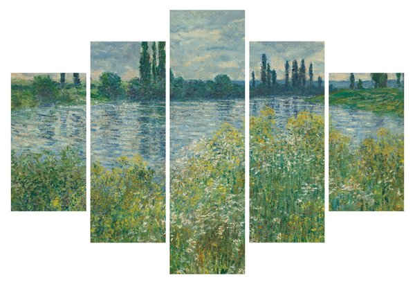 Kép - Claude Monet, Banks of the Seine, reprodukciók (150x105 cm)