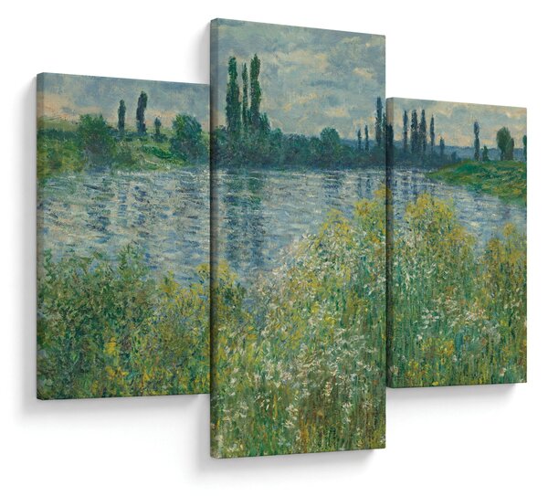 Kép - Claude Monet, Banks of the Seine, reprodukciók (90x60 cm)