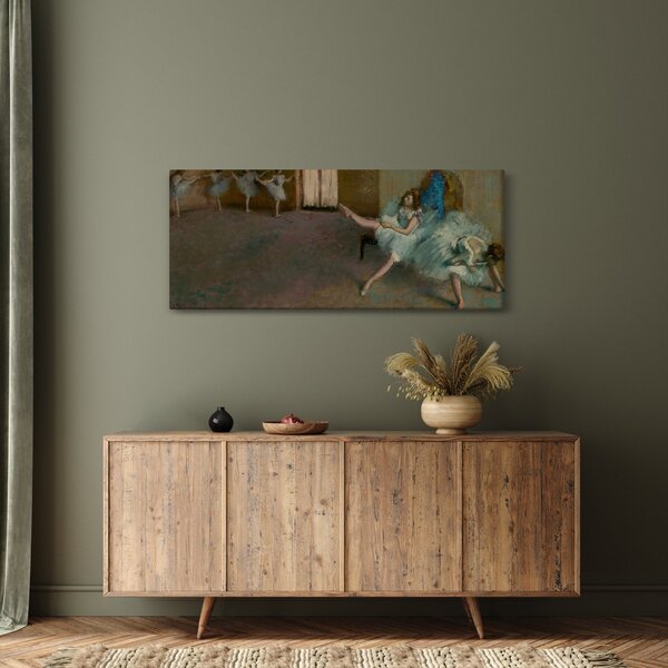 Kép - Edgar Degas, Before the Ballet, reprodukciók (120x50 cm)