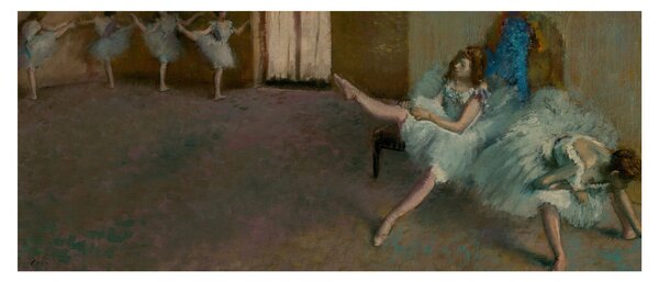 Kép - Edgar Degas, Before the Ballet, reprodukciók (120x50 cm)