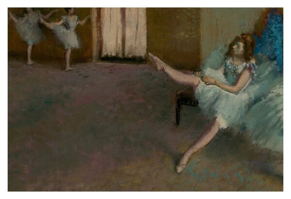 Kép - Edgar Degas, Before the Ballet, reprodukciók (90x60 cm)