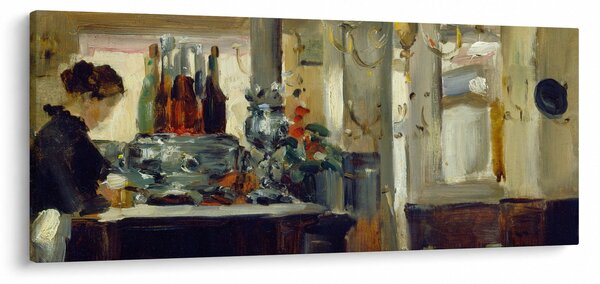 Kép - Style of Edouard Manet, Bon Bock Cafe, reprodukciók (120x50 cm)