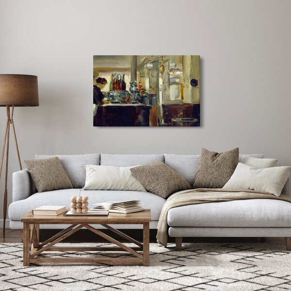 Kép - Style of Edouard Manet, Bon Bock Cafe, reprodukciók (90x60 cm)