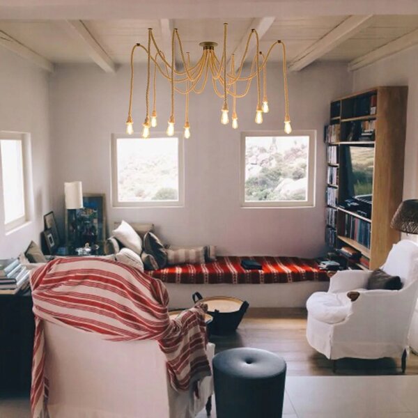 Lámpa Spider Rope 10