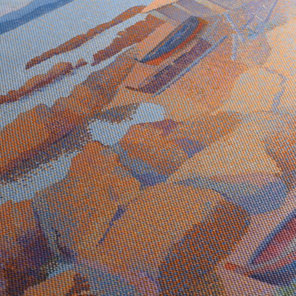 Kép - Henri Edmond Cross, Calanque des Antibois, reprodukciók (órával) (90x30 cm)