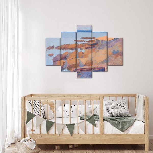 Kép - Henri Edmond Cross, Calanque des Antibois, reprodukciók (150x105 cm)