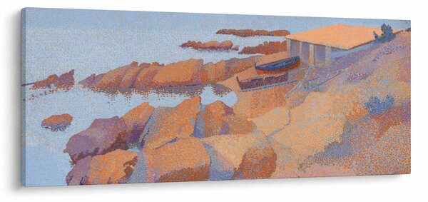 Kép - Henri Edmond Cross, Calanque des Antibois, reprodukciók (120x50 cm)