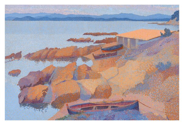 Kép - Henri Edmond Cross, Calanque des Antibois, reprodukciók (90x60 cm)