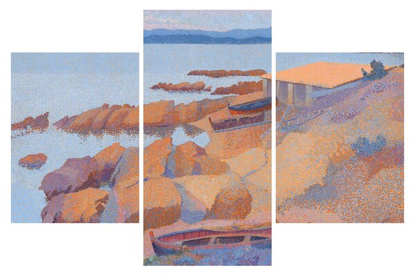 Kép - Henri Edmond Cross, Calanque des Antibois, reprodukciók (90x60 cm)