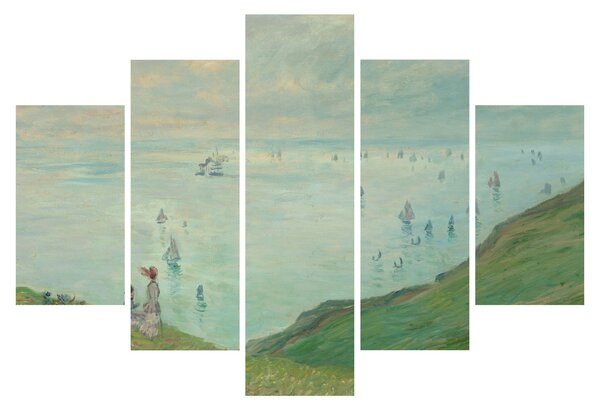Kép - Henri Fantin-Latour, Cliffs at Pourville, reprodukciók (150x105 cm)