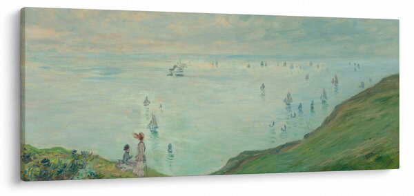 Kép - Henri Fantin-Latour, Cliffs at Pourville, reprodukciók (120x50 cm)