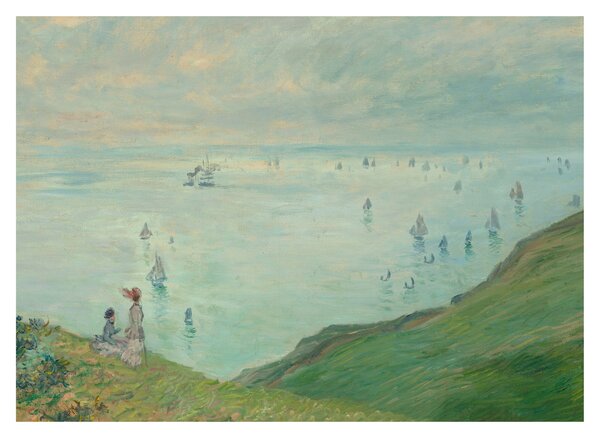 Kép - Henri Fantin-Latour, Cliffs at Pourville, reprodukciók (70x50 cm)