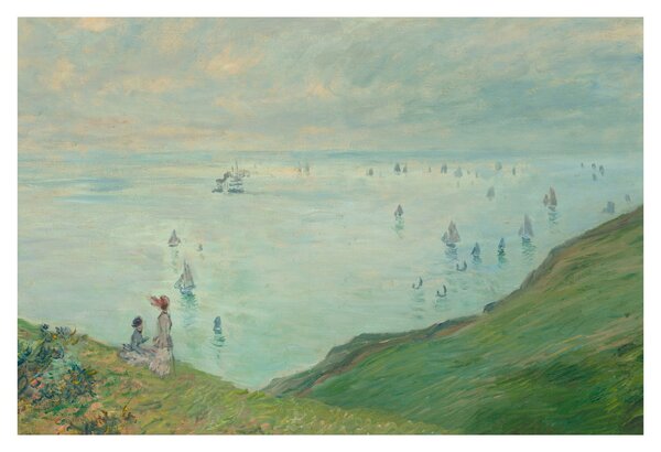 Kép - Henri Fantin-Latour, Cliffs at Pourville, reprodukciók (90x60 cm)