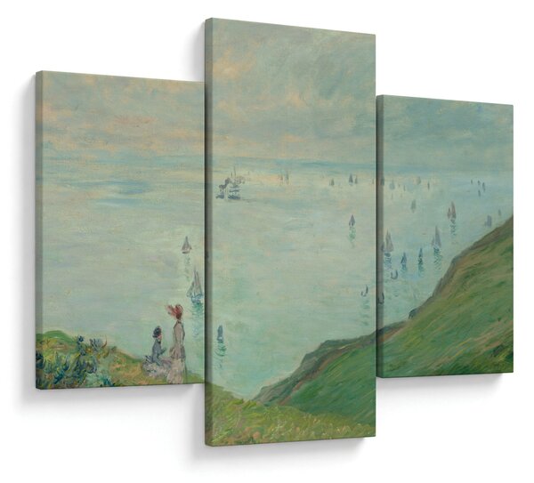 Kép - Henri Fantin-Latour, Cliffs at Pourville, reprodukciók (90x60 cm)