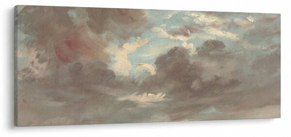 Kép - John Constable, Cloud Study Stormy Sunset, reprodukciók (120x50 cm)