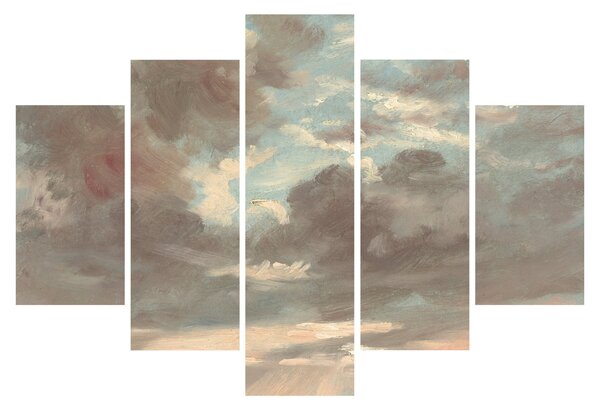 Kép - John Constable, Cloud Study Stormy Sunset, reprodukciók (150x105 cm)