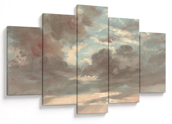 Kép - John Constable, Cloud Study Stormy Sunset, reprodukciók (150x105 cm)