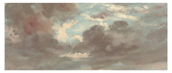 Kép - John Constable, Cloud Study Stormy Sunset, reprodukciók (120x50 cm)