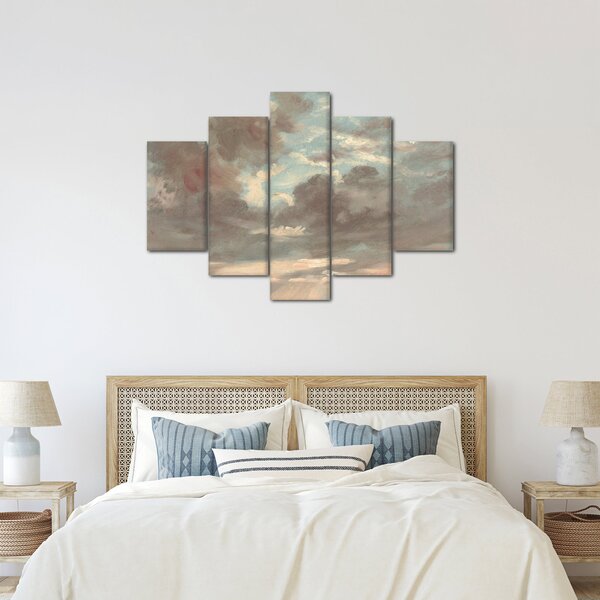 Kép - John Constable, Cloud Study Stormy Sunset, reprodukciók (150x105 cm)