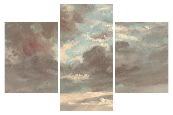 Kép - John Constable, Cloud Study Stormy Sunset, reprodukciók (90x60 cm)