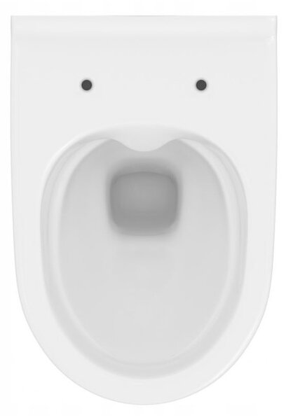 Cersanit Mille CleanOn, függő WC csésze ülőke nélkül, fehér, K675-008