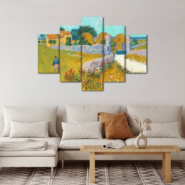 Kép - Vincent van Gogh, Farmhouse in Provence, reprodukciók (150x105 cm)