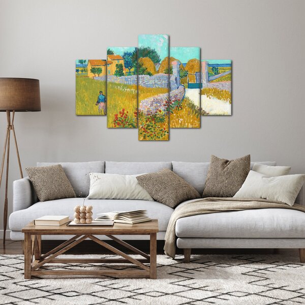 Kép - Vincent van Gogh, Farmhouse in Provence, reprodukciók (150x105 cm)