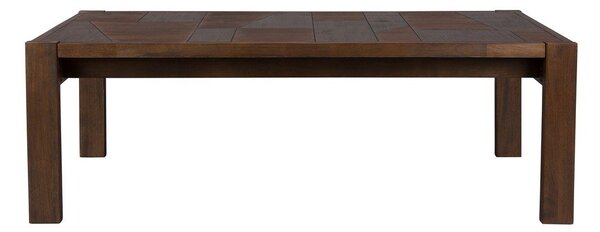 Sötét natúr színű tömörfa dohányzóasztal 60x120 cm Bruneau – Dutchbone