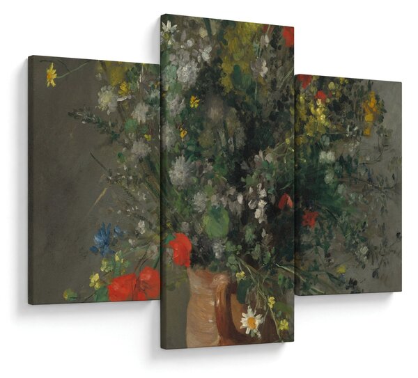 Kép - Auguste Renoir, Flowers in a Vase, reprodukciók (90x60 cm)
