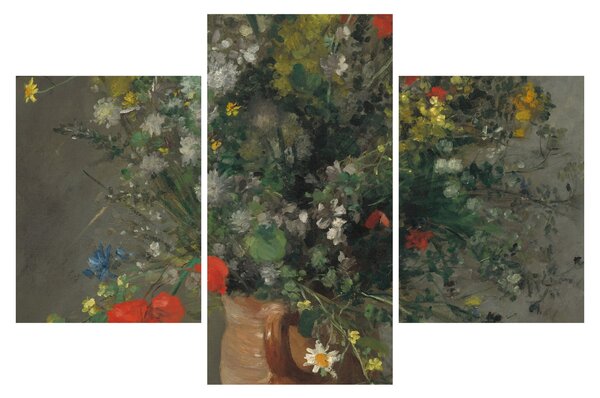 Kép - Auguste Renoir, Flowers in a Vase, reprodukciók (90x60 cm)