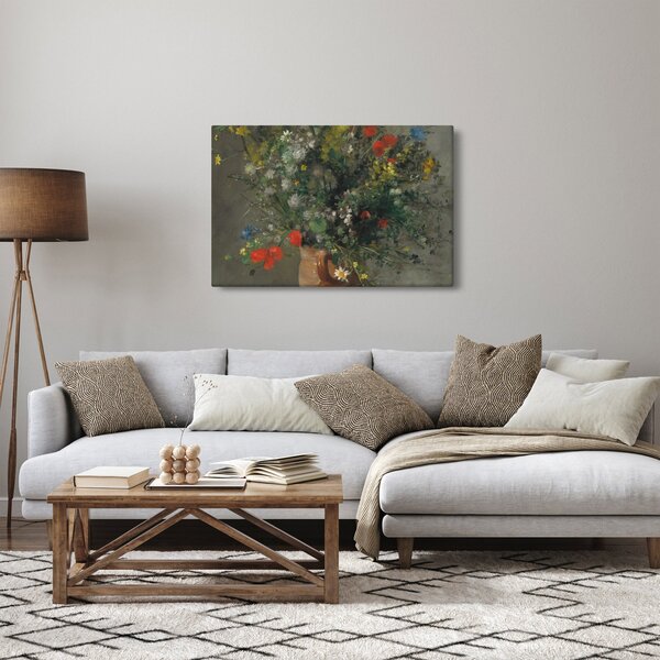 Kép - Auguste Renoir, Flowers in a Vase, reprodukciók (90x60 cm)