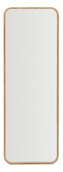Fali tükör tömörfa kerettel 54x154 cm Milsa – Kave Home