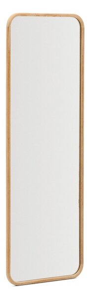 Fali tükör tömörfa kerettel 54x154 cm Milsa – Kave Home
