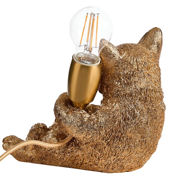 Asztali lámpa Macska ZIPPY Arany