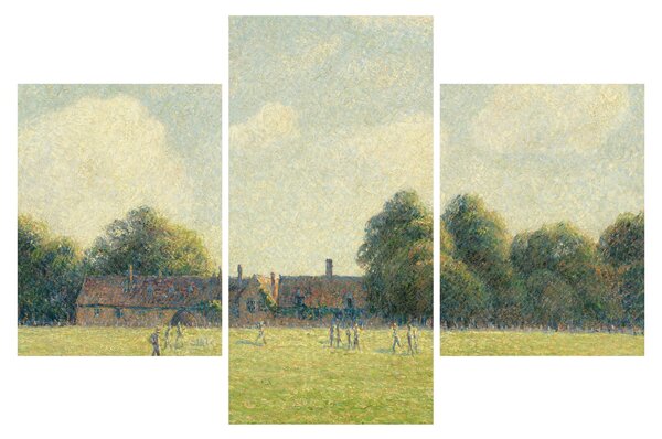Kép - Camille Pissarro, Hampton Court Green, reprodukciók (90x60 cm)