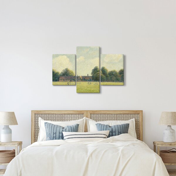 Kép - Camille Pissarro, Hampton Court Green, reprodukciók (90x60 cm)
