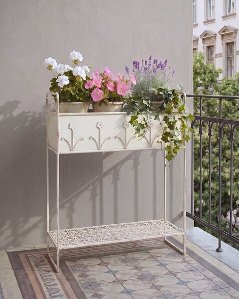 Virágállvány LUPINE 62 cm Bézs Fém