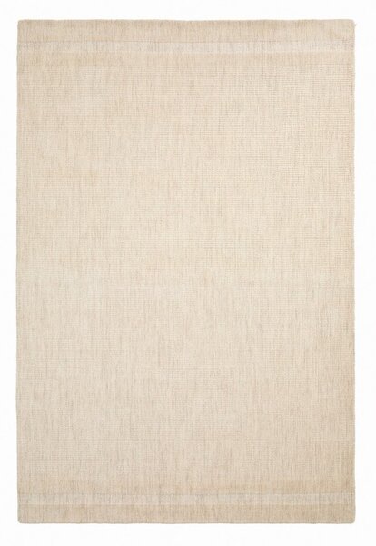 Krémszínű kézi szövésű gyapjú szőnyeg 160x230 cm Dalena – Kave Home