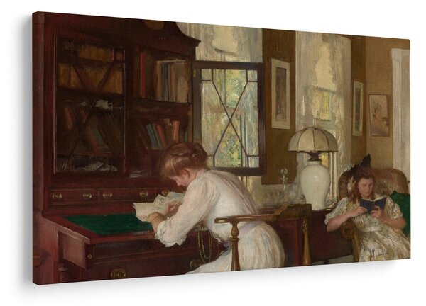 Kép - Edmund Tarbell, Josephine and Mercie, reprodukciók (90x60 cm)