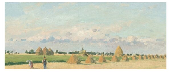 Kép - Camille Pissarro, Landscape, Ile de France, reprodukciók (120x50 cm)