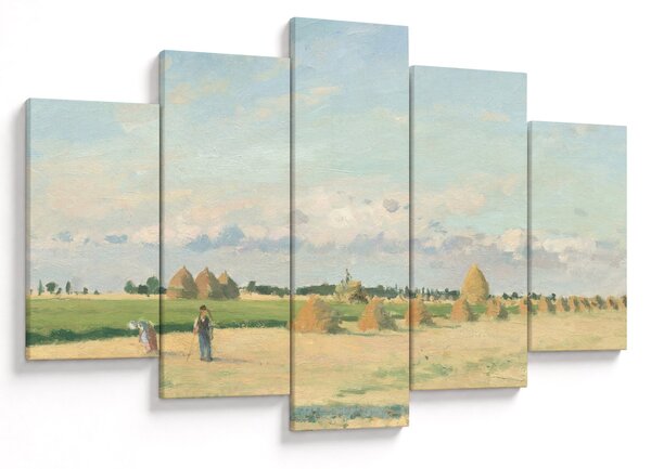 Kép - Camille Pissarro, Landscape, Ile de France, reprodukciók (150x105 cm)