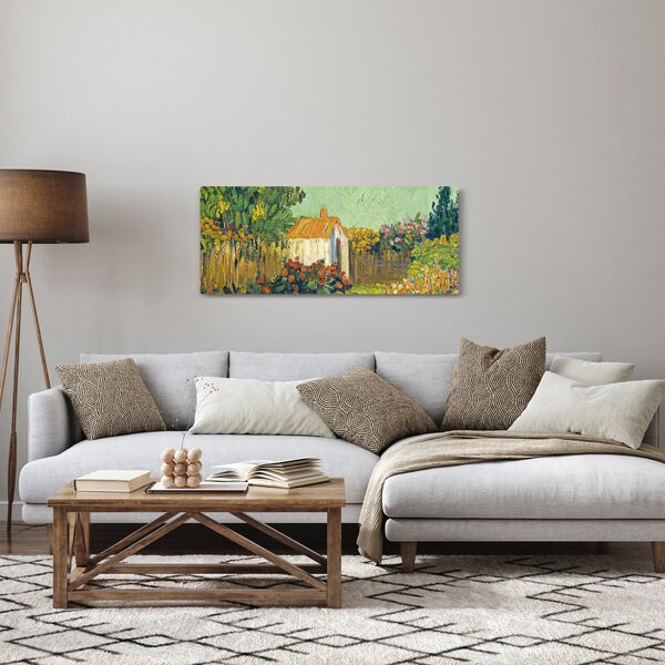 Kép - Imitator of Vincent van Gogh, Landscape, reprodukciók (120x50 cm)