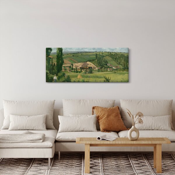 Kép - Camille Pissarro, Landscape at Les Pâtis, Pontoise, reprodukciók (120x50 cm)