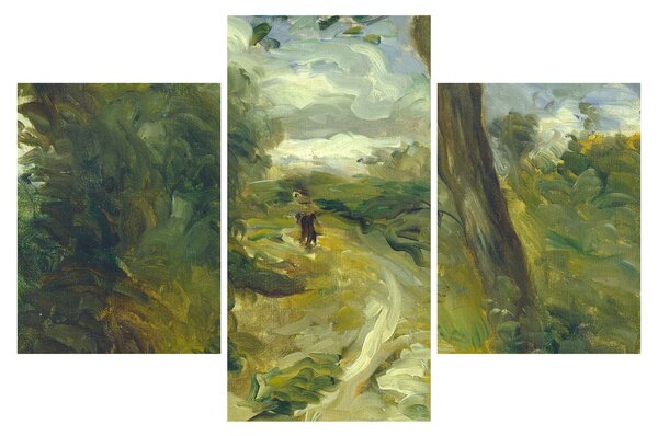 Kép - Auguste Renoir, Landscape between Storms, reprodukciók (90x60 cm)
