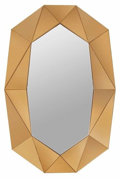 Richmond Jaloe Geometrikus Fali Tükör Arany